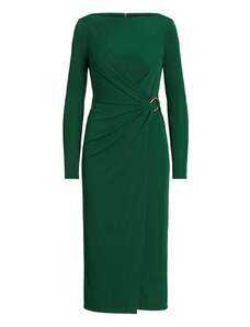 RALPH LAUREN Φορεμα Str Matte Jersey-Coctail W/Trim 253919794002 season green