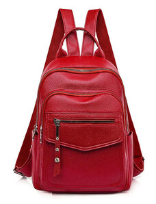 ROXXANI γυναικεία τσάντα πλάτης LBAG-0020, κόκκινη