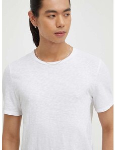 Βαμβακερό μπλουζάκι American Vintage χρώμα: άσπρο