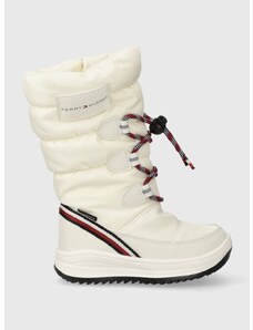 Παιδικές μπότες χιονιού Tommy Hilfiger χρώμα: άσπρο