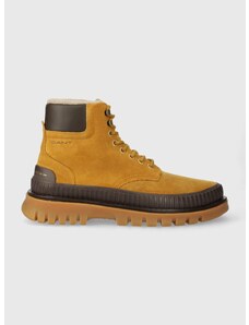 Σουέτ παπούτσια Gant Nebrada χρώμα: κίτρινο, 27643360.G30 F327643360.G30
