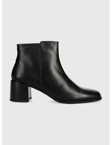 Δερμάτινες μπότες Vagabond Shoemakers STINA γυναικείες, χρώμα: μαύρο, 5609.001.20