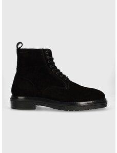 Σουέτ παπούτσια Gant Boggar χρώμα: μαύρο, 27643329.G00 F327643329.G00