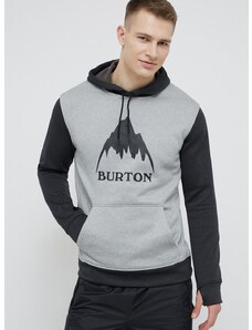 Μπλούζα Burton ανδρική, χρώμα: γκρι