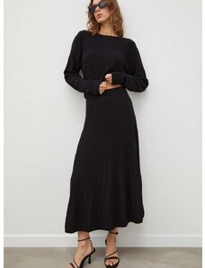 Μάλλινη φούστα BA&SH χρώμα: μαύρο