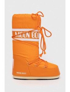 Μπότες χιονιού Moon Boot ICON NYLON χρώμα: πορτοκαλί, 14004400.090