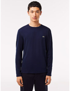 Lacoste T-shirt κανονική γραμμή μπλε σκούρο