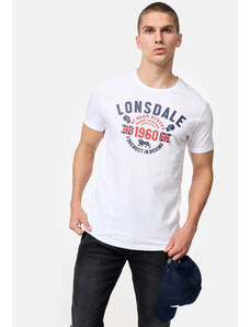 Ανδρικό μπλουζάκι Lonsdale και μακρυμάνικο πουκάμισο regular fit double pack
