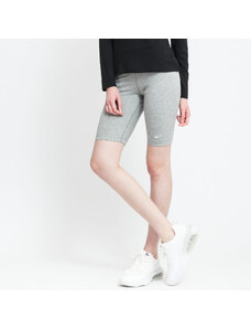 Γυναικεία σορτς Nike NSW Essential Medium-Rise Biker Shorts Dk Grey Heather/ White
