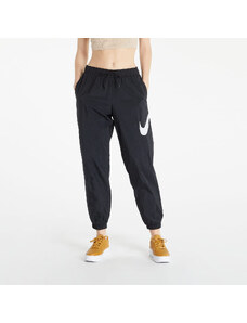 Γυναικεία παντελόνια nylon Nike NSW Essential Woven Medium-Rise Pants Hbr Black/ White