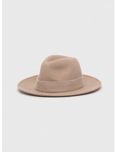 Μάλλινο καπέλο Tommy Hilfiger χρώμα: μπεζ