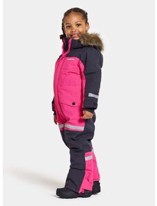 Παιδικές χειμερινές φόρμες Didriksons BJÄRVEN KDS COVER χρώμα: ροζ