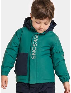 Παιδικό χειμωνιάτικο μπουφάν Didriksons RIO KIDS JKT χρώμα: πράσινο