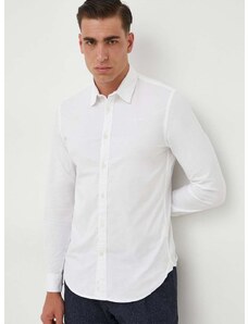 Πουκάμισο Pepe Jeans COVENTRY χρώμα: άσπρο