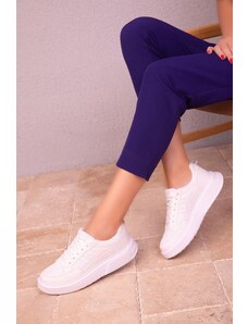 Soho White Γυναικεία Αθλητικά Παπούτσια 16880