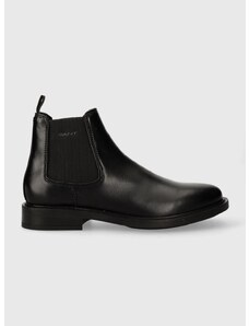 Δερμάτινες μπότες τσέλσι Gant St Fairkon χρώμα: μαύρο, 27651432.G00 F327651432.G00