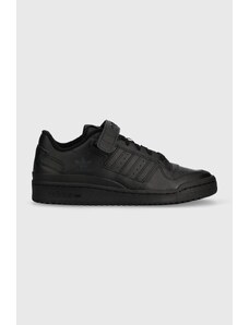Δερμάτινα αθλητικά παπούτσια adidas Originals χρώμα μαύρο