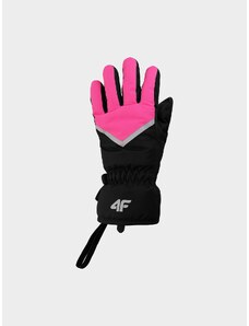 4F Girl's Thinsulate ski gloves - fuchsia