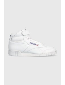 Δερμάτινα αθλητικά παπούτσια Reebok EX-O-FIT Hi χρώμα: άσπρο, 100000108