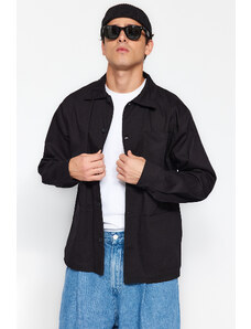 Trendyol Ανδρικό Μαύρο Gabardine Regular Fit Jacket