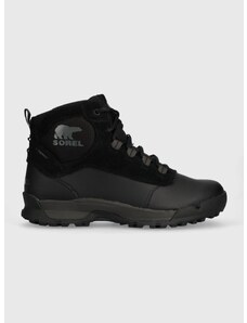 Δερμάτινα παπούτσια Sorel BUXTON LITE LACE WP χρώμα: μαύρο, 2047401010 F32047401010