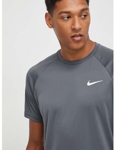 Μπλουζάκι προπόνησης Nike χρώμα: γκρι