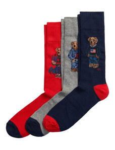 Ανδρικές Κάλτσες Polo Ralph Lauren 4 Ζευγάρια - Giftbox Gift Box 449929122001