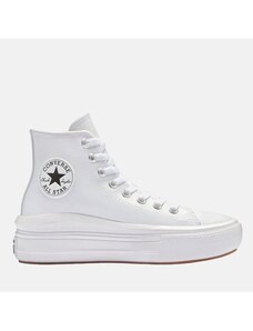 CONVERSE Γυναικεία Sneakers Chuck Taylor All Star Move Platform Leather
