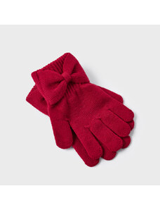 Γάντια πλεκτά με φιόγκο mayoral 13-10586-017