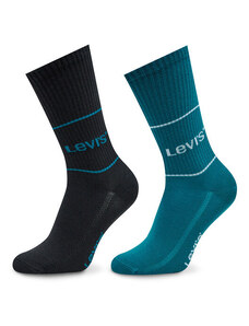 Σετ 2 ζευγάρια ψηλές κάλτσες γυναικείες Levi's