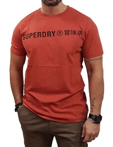 Superdry - M1011758A 1AS - Workwear Logo Vintage T shirt - Americana Orange Marl - T-shirt