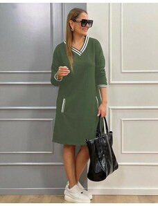 Creative Φόρεμα - κώδ. 27456 - 3 - πράσινος