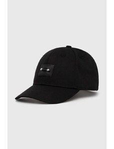 Neil Barrett Καπέλο Neil Barett TWILL SIX PANELS CAP χρώμα: μαύρο, PBCP320D.V9502.01 F3PBCP320D.V9502.01