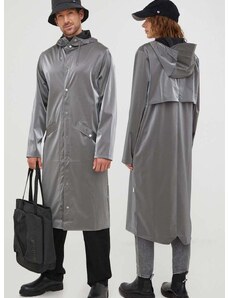 Αδιάβροχο μπουφάν Rains 18360 Jackets χρώμα: ασημί