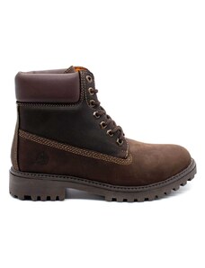 LUMBERJACK Μποτακια River Ankle Boot Crazy Horse SM00101034H01 ce016 coffee