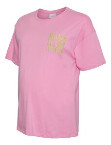 MAMALICIOUS Μπλουζάκι 'Ferida' ανοικτό πράσινο / ανοικτό ροζ