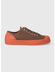 Πάνινα παπούτσια Novesta χρώμα καφέ N272018.40Y40Y395