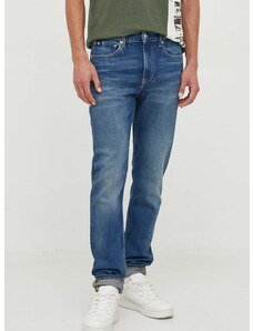 Τζιν παντελόνι Calvin Klein Jeans χρώμα: ναυτικό μπλε