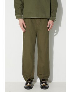 Βαμβακερό παντελόνι Stan Ray REC PANT χρώμα: πράσινο AW2310812