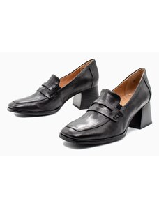 CAPRICE Loafers Leather 9-24405-41 022 Μαύρο