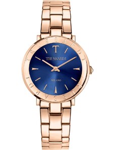TRUSSARDI T-Vision - R2453115505, Rose Gold case with Stainless Steel Bracelet