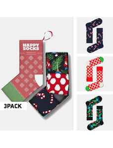 Happy Socks X-Mas Stocking 3-Pack Socks Unisex Σετ