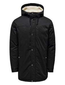 Only & Sons Χειμερινό παρκά 'Alexander' μαύρο / offwhite
