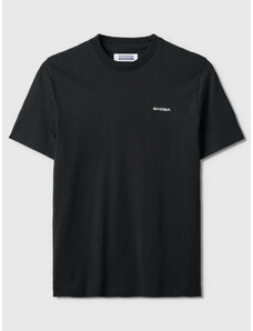 Gabba | Dune logo SS GOTS κοντομάνικη μπλούζα Μαύρη