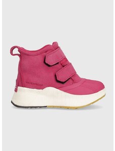 Παιδικές χειμερινές μπότες Sorel CHILDRENS OUT N ABOUT CLASSIC WP χρώμα: ροζ