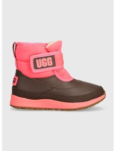 Παιδικές μπότες χιονιού UGG K TANEY WEATHER χρώμα: ροζ