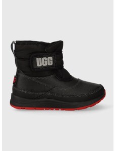 Παιδικές μπότες χιονιού UGG K TANEY WEATHER χρώμα: μαύρο