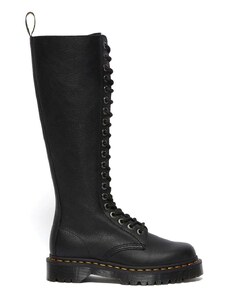 Δερμάτινες μπότες Dr. Martens 1B60 Bex γυναικείες, χρώμα: μαύρο, DM27016001