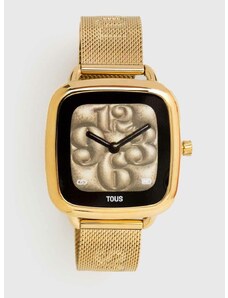 Εξυπνο ρολόι Tous γυναικεία, χρώμα: χρυσαφί