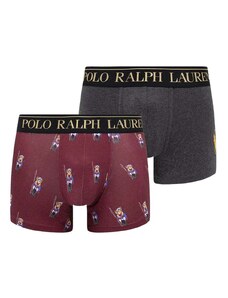 POLO RALPH LAUREN Εσωρουχα (Σετ 2 τμχ) Trunk Gb-2 Pack-Trunk 714843425004 RF022 gb charcoal/holiday red